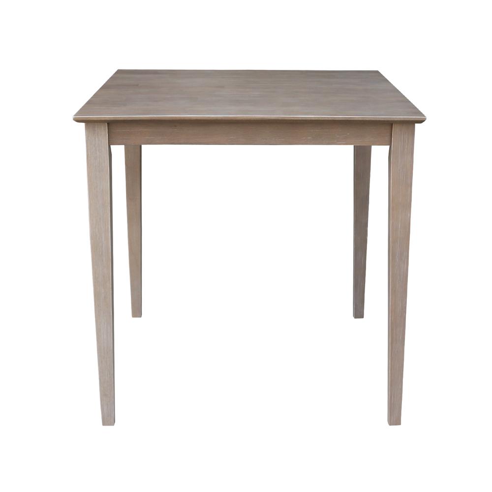 Solid Wood Top Table - Counter Height. Picture 2