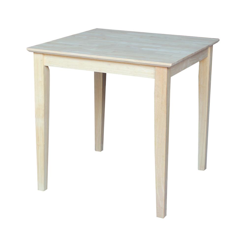 Solid Wood Top Table. Picture 3