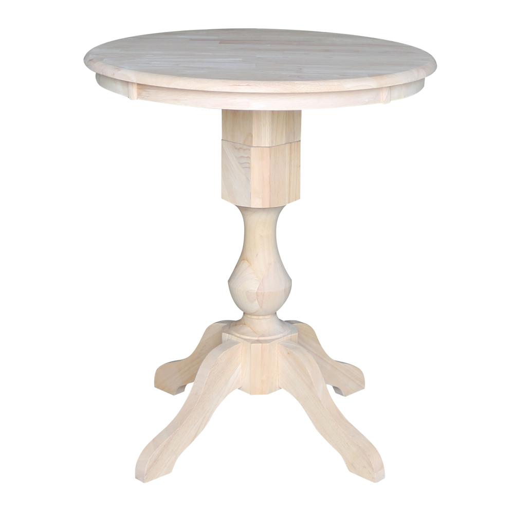 30" Round Top Pedestal Table - 28.9"H. Picture 21