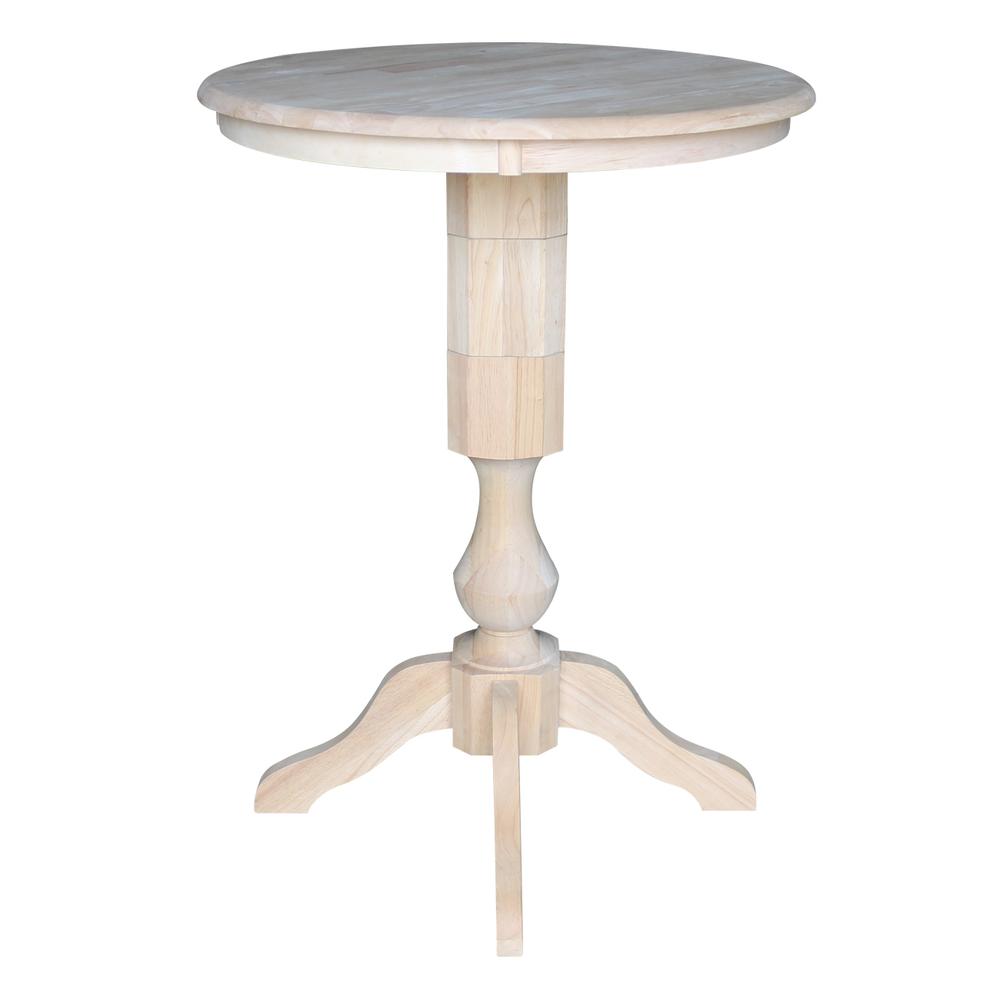 30" Round Top Pedestal Table - 28.9"H. Picture 16