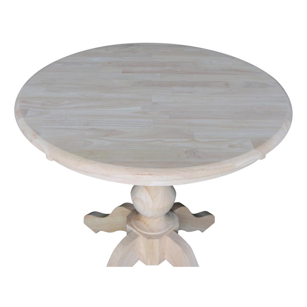30" Round Top Pedestal Table - 28.9"H. Picture 26