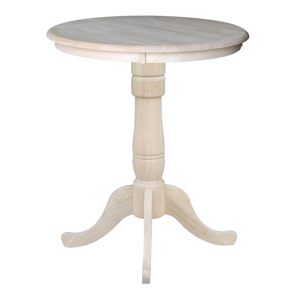 30" Round Top Pedestal Table - 28.9"H. Picture 40
