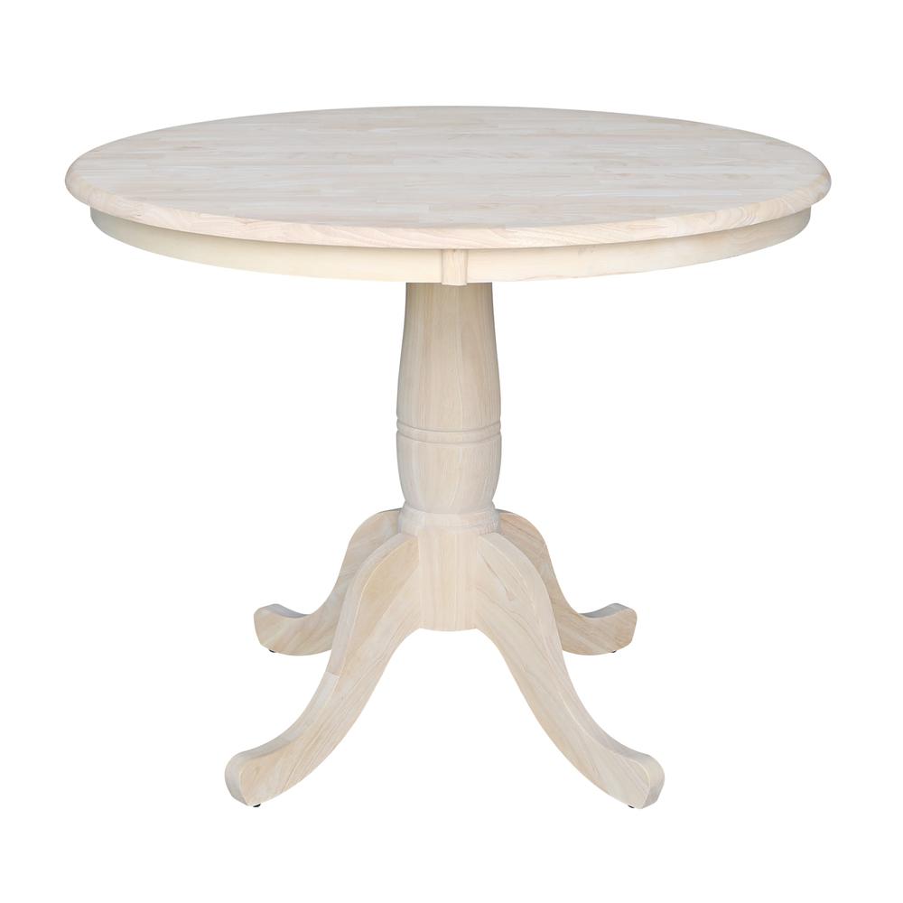 36" Round Top Pedestal Table - 28.9"H. Picture 52