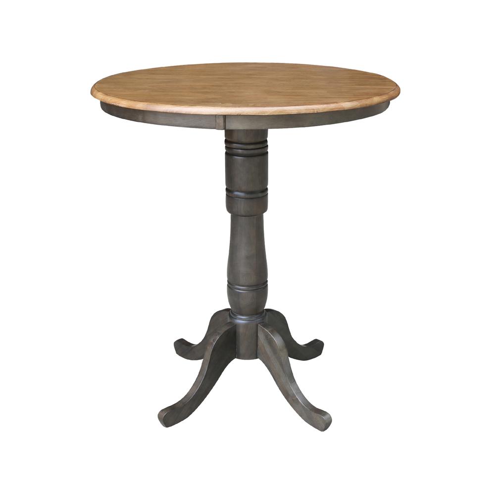 36" Round Top Pedestal Table - 41.1"H. Picture 1
