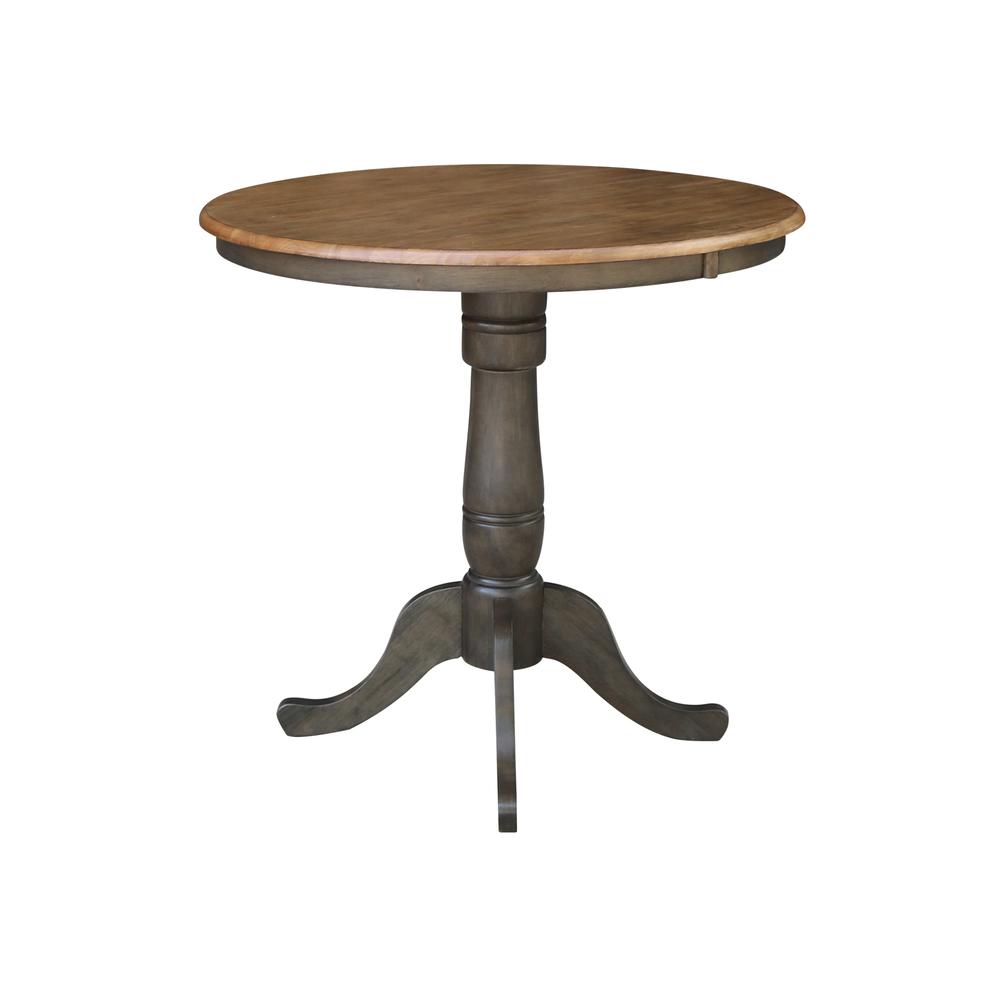 36" Round Top Pedestal Table - 35.1"H. Picture 2