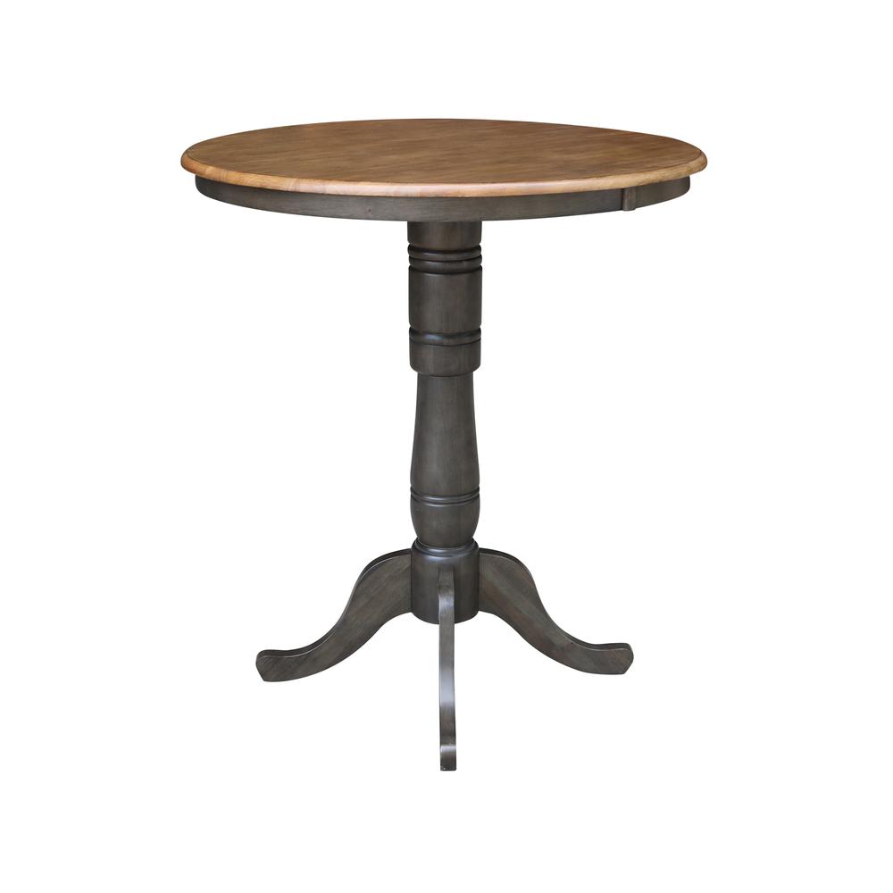 36" Round Top Pedestal Table - 41.1"H. Picture 2