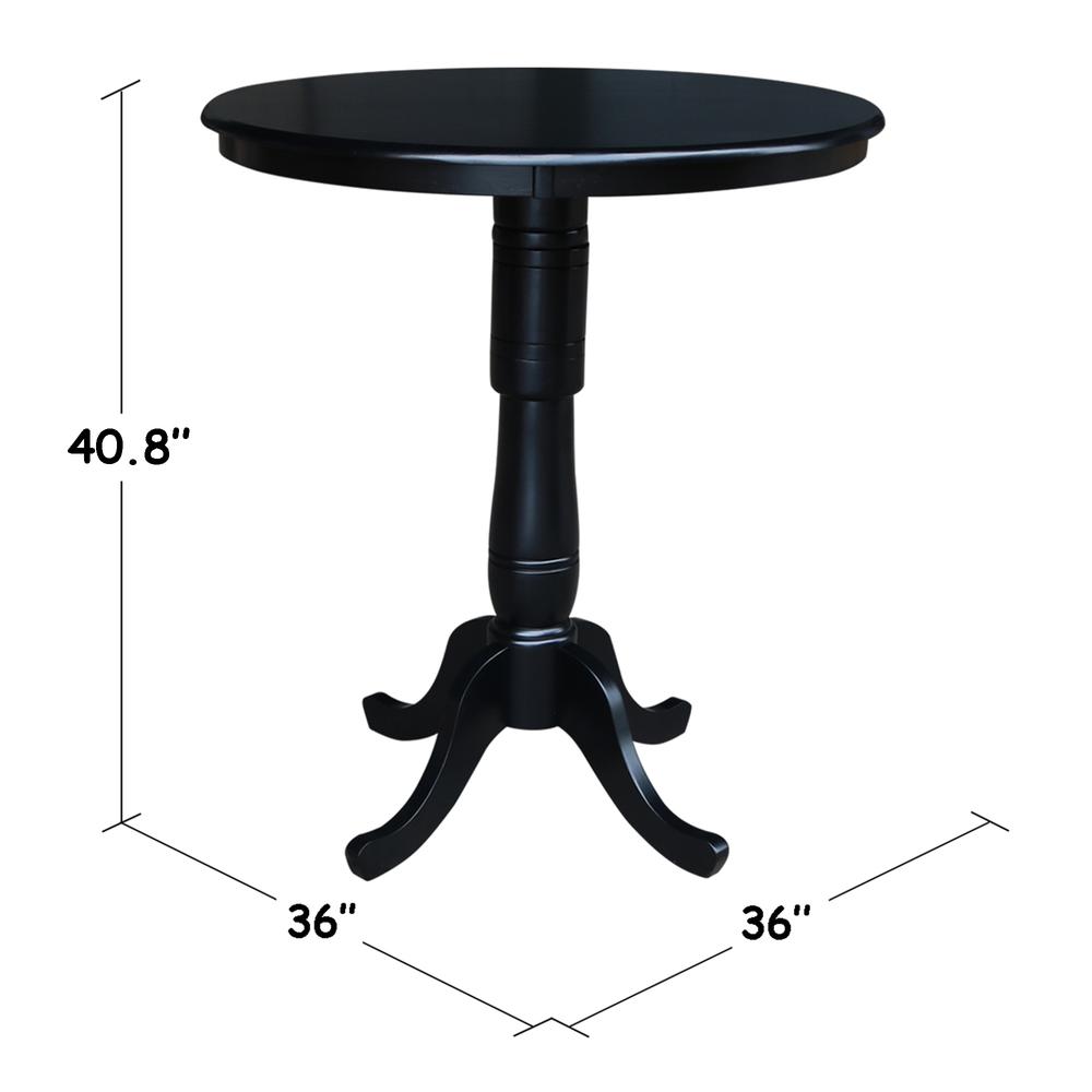 36" Round Top Pedestal Table - 28.9"H. Picture 24