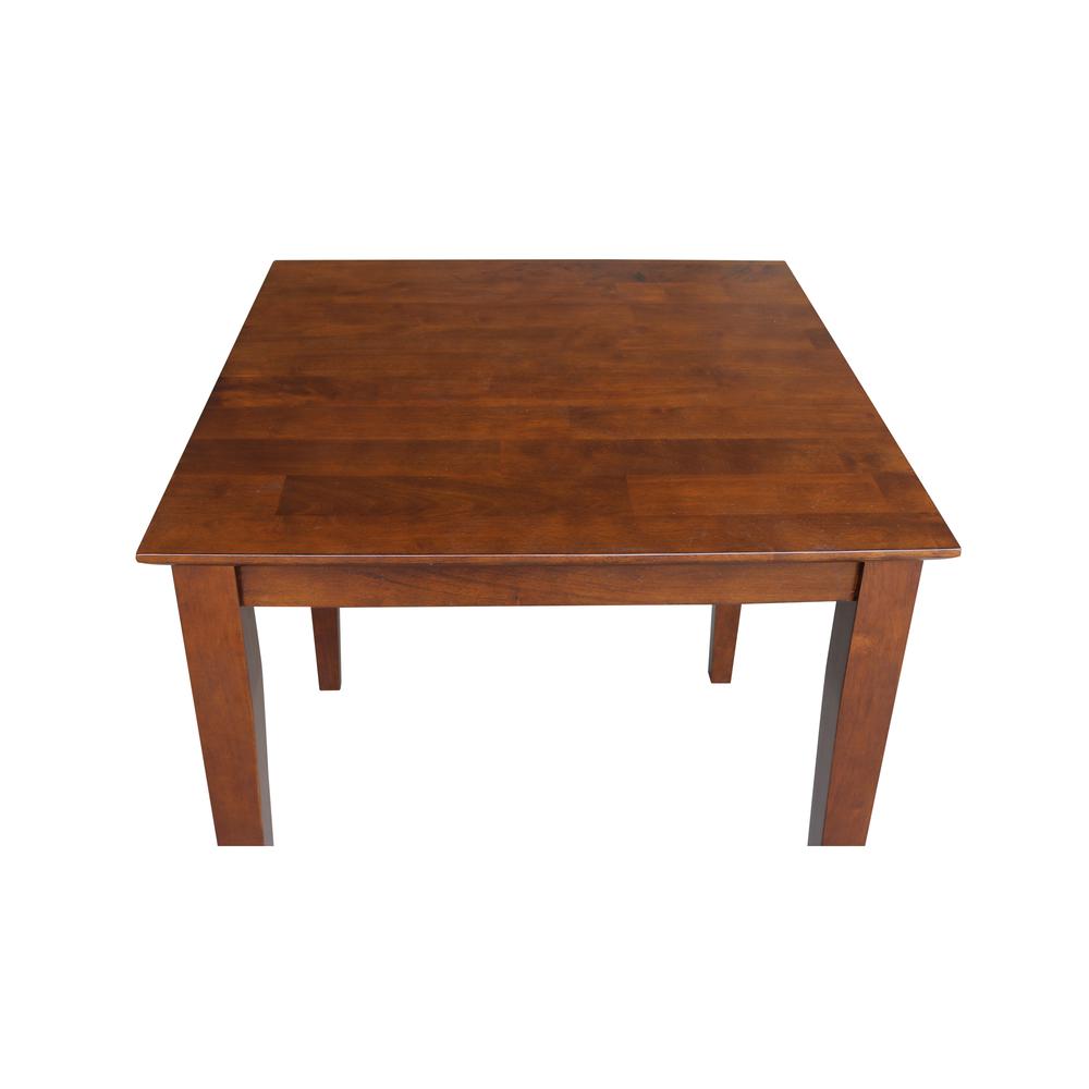 Solid Wood Top Table - Dining Height. Picture 4