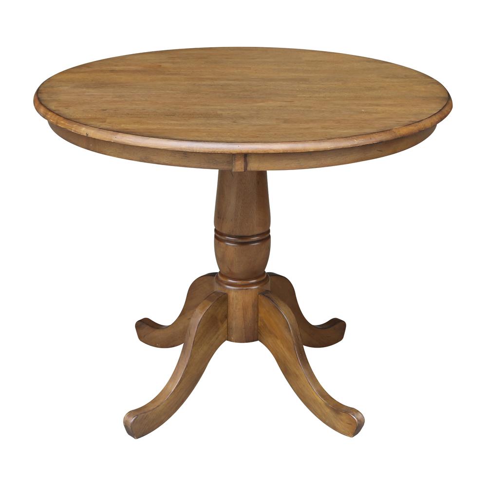 36" Round Top Pedestal Table - 28.9"H. Picture 48