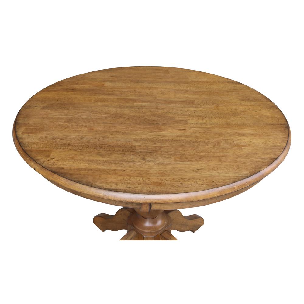 36" Round Top Pedestal Table - 28.9"H. Picture 8