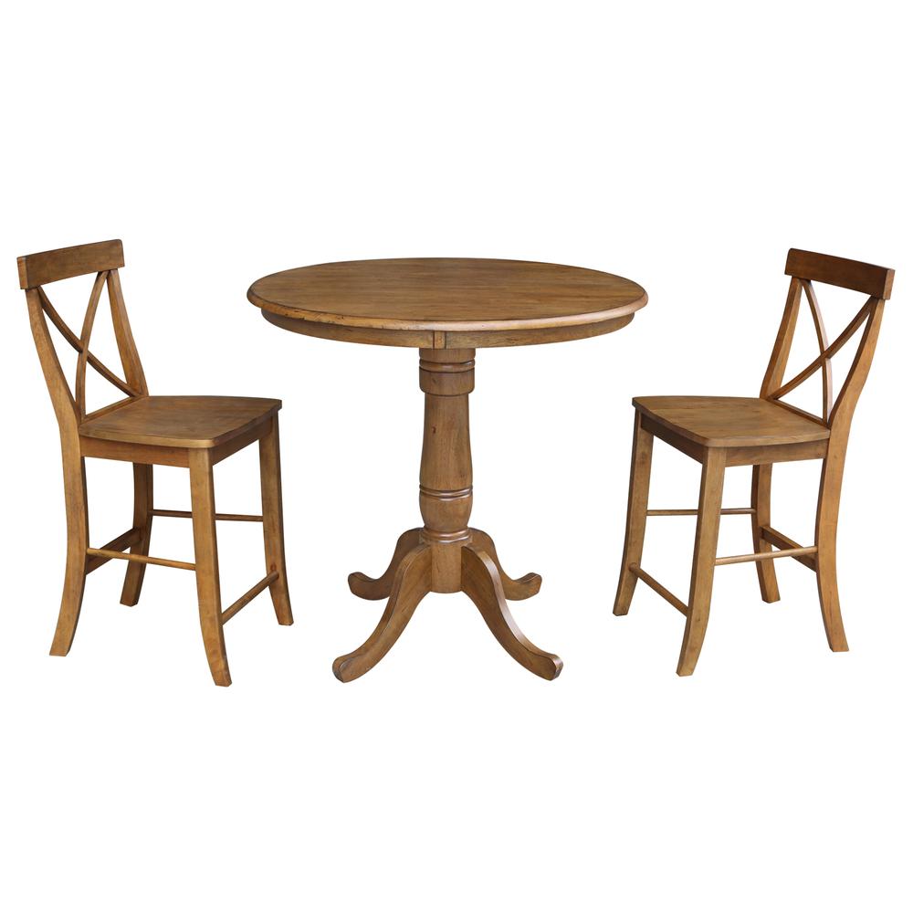 36" Round Top Pedestal Table - 28.9"H. Picture 44