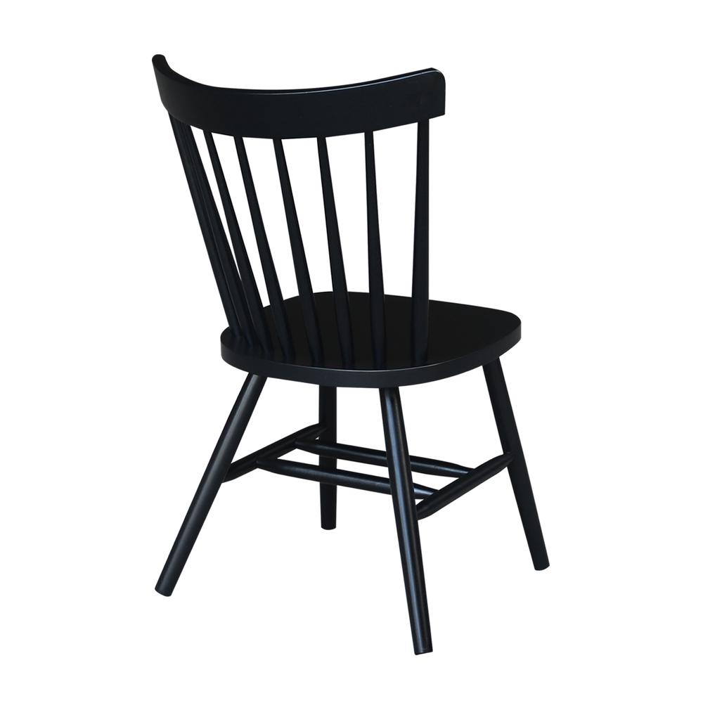 Copenhagen Chair - With Plain Legs, Black. Picture 3