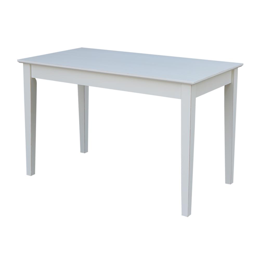 Writing Desk With Drawer, Beach White. Picture 1