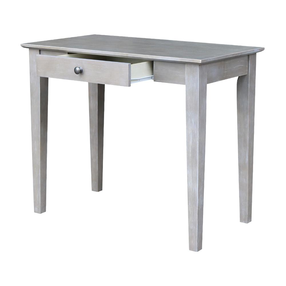 Writing Table, Washed Gray Taupe. Picture 4