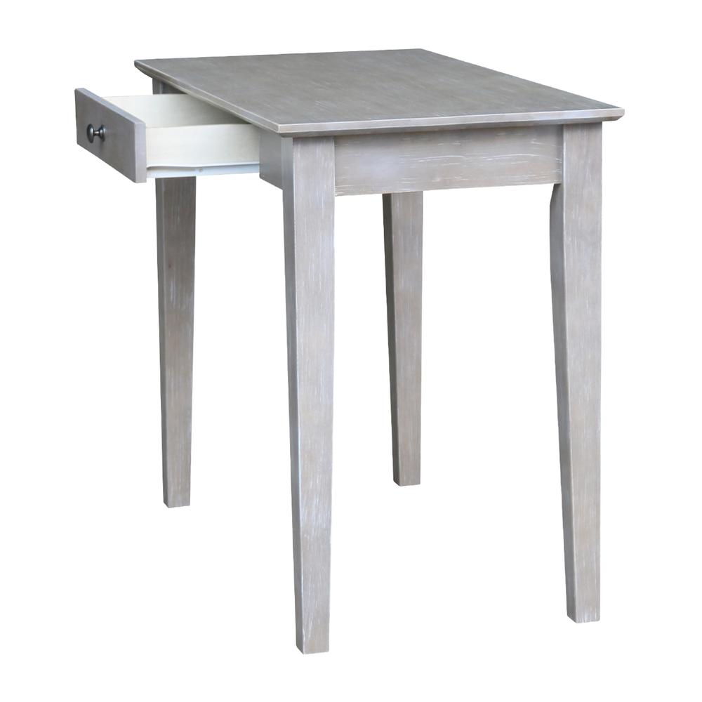 Writing Table, Washed Gray Taupe. Picture 8