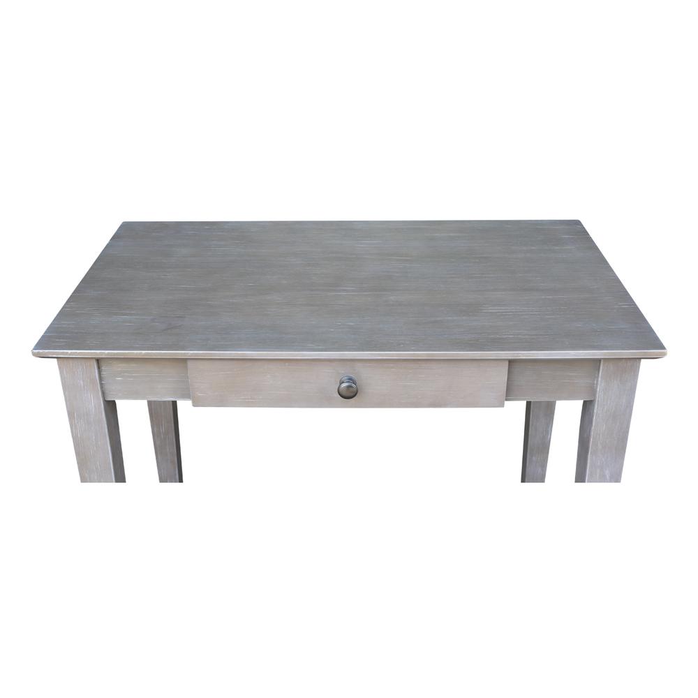 Writing Table, Washed Gray Taupe. Picture 12