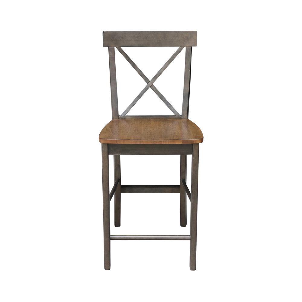 X-Back Counterheight Stool - 24" Seat Height. Picture 6