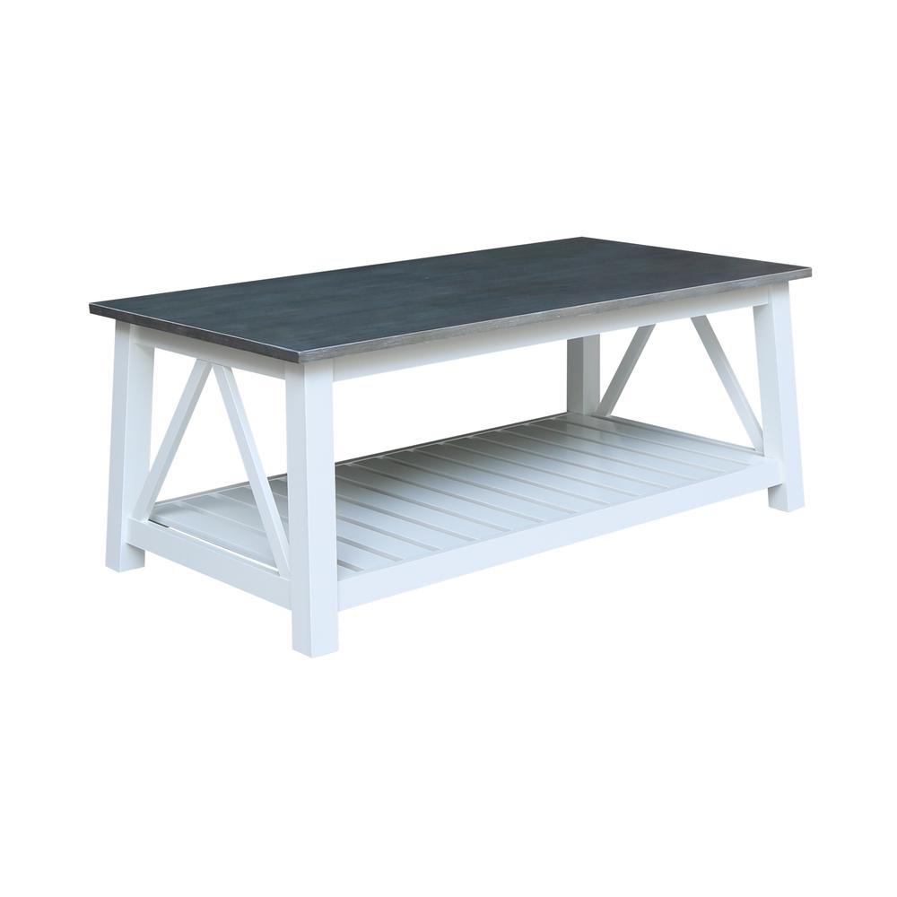 Surrey Coffee Table, White/heather gray. Picture 1