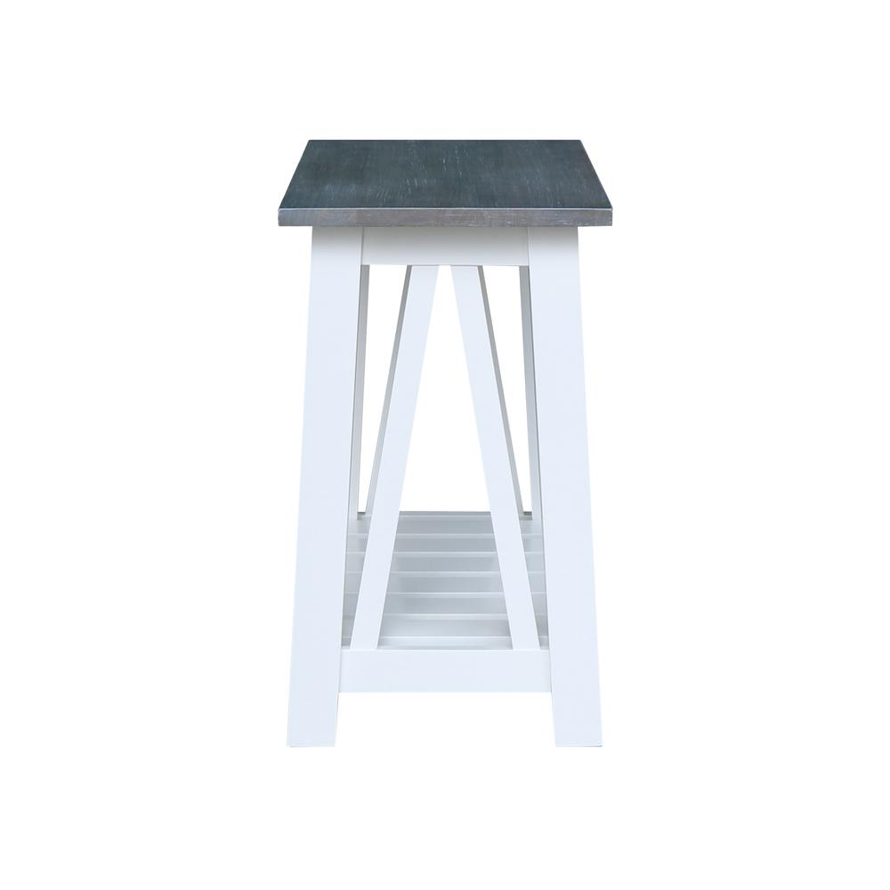 Surrey Side Table, White/heather gray. Picture 5