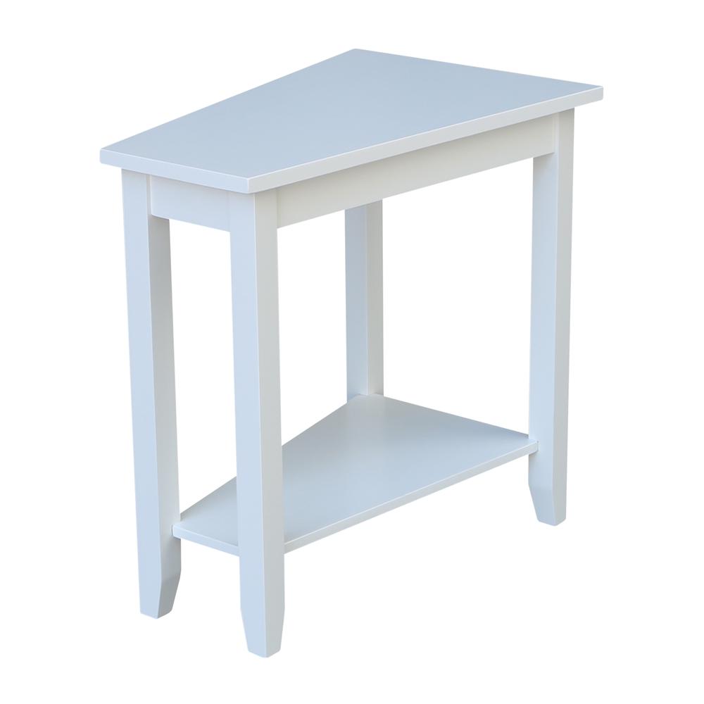 Keystone Accent Table, White. Picture 7