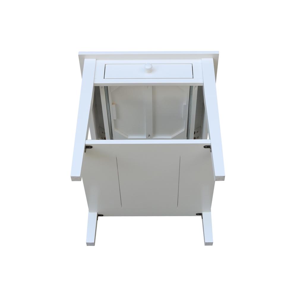 Spencer End Table in White. Picture 10