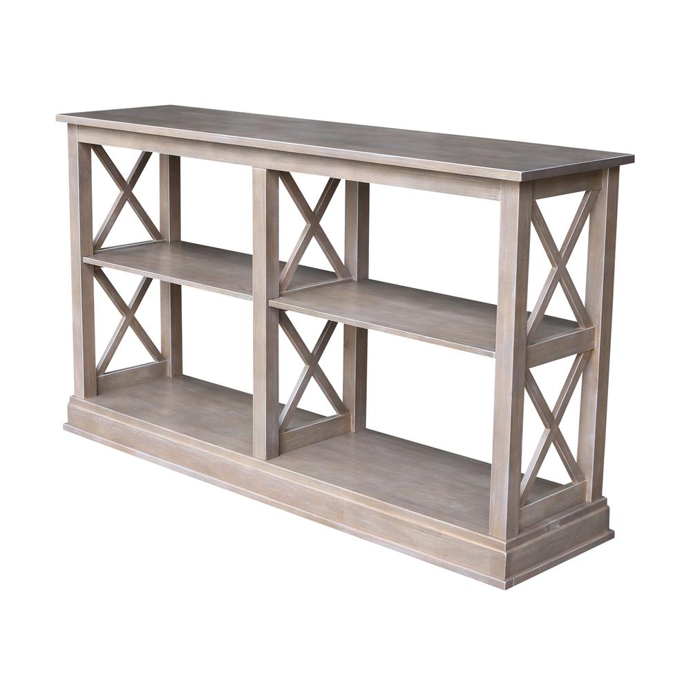 Hampton Console  Table, Washed Gray Taupe. Picture 23