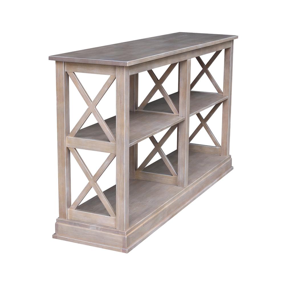 Hampton Console  Table, Washed Gray Taupe. Picture 20