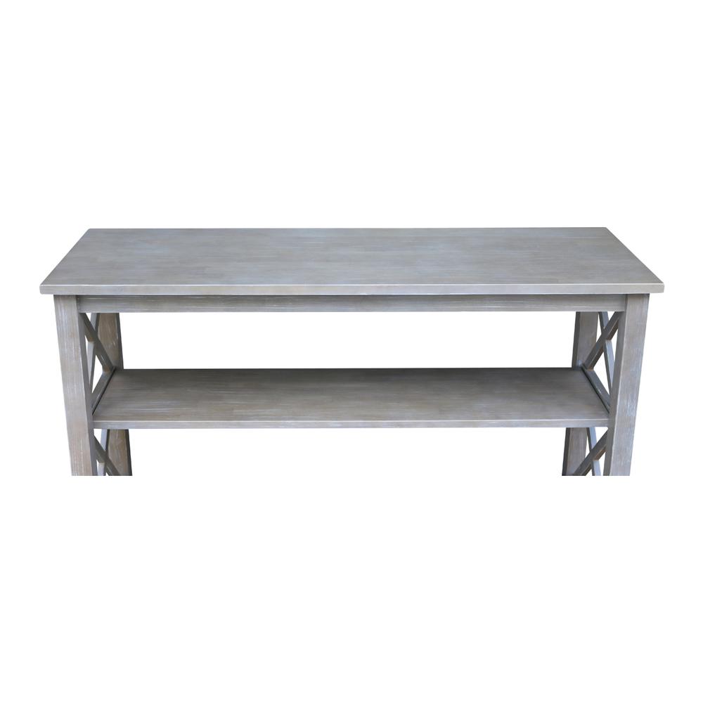 Hampton Console  Table, Washed Gray Taupe. Picture 10