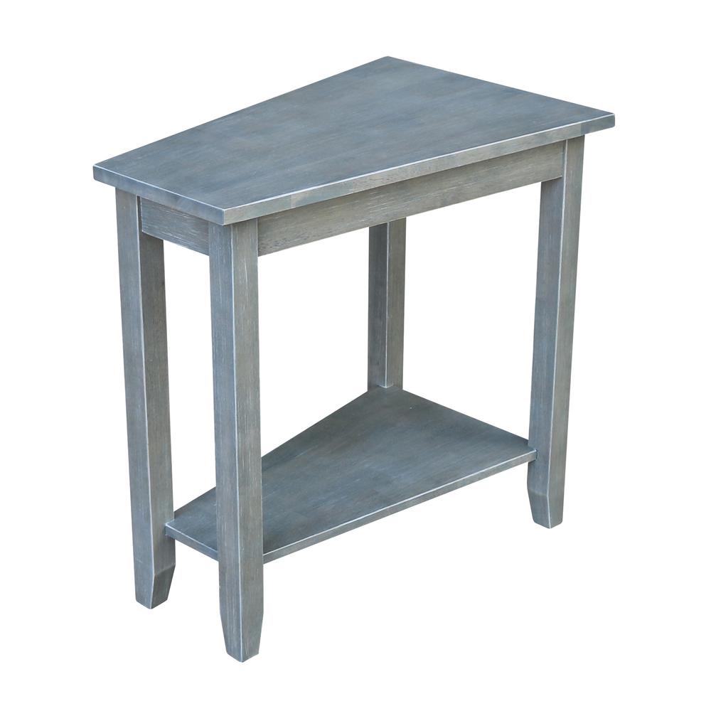 Keystone Accent Table, Heather grey-antique washed. Picture 8
