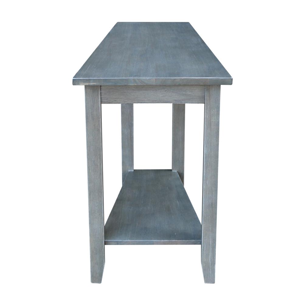 Keystone Accent Table, Heather grey-antique washed. Picture 3