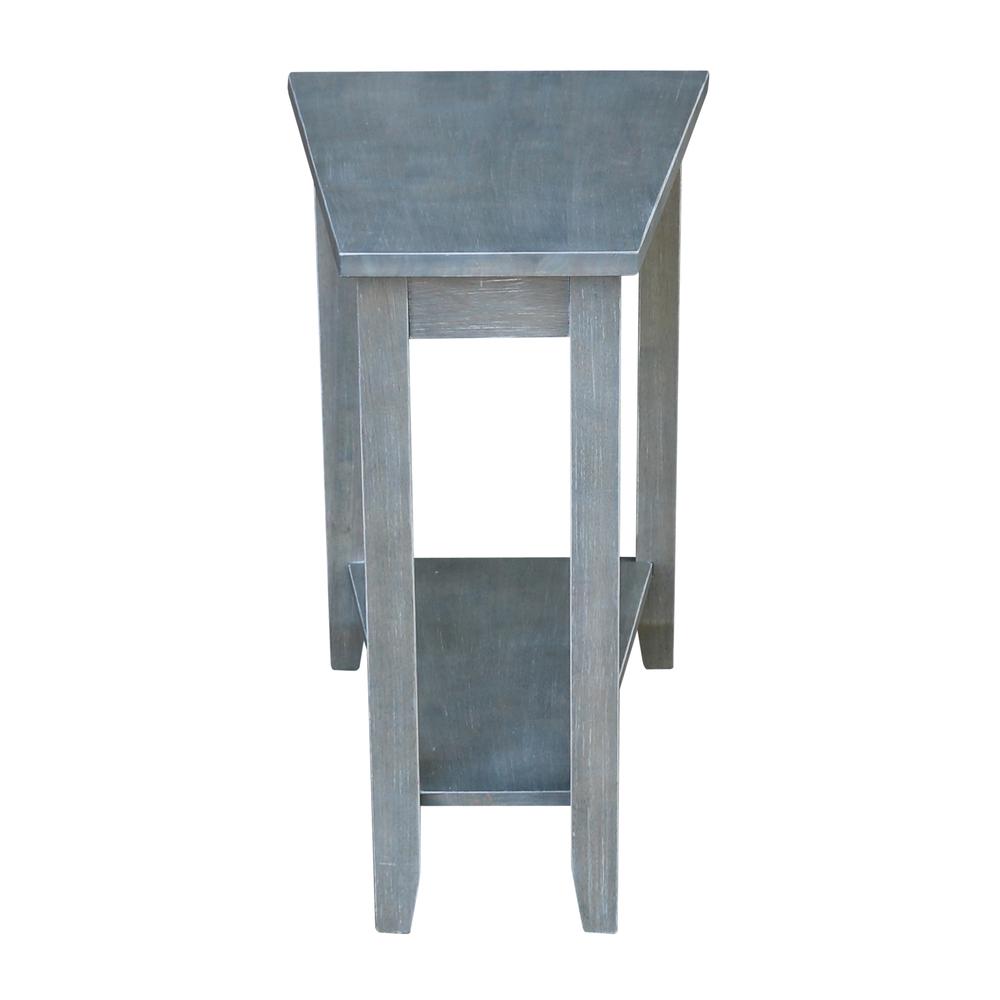 Keystone Accent Table, Heather grey-antique washed. Picture 4