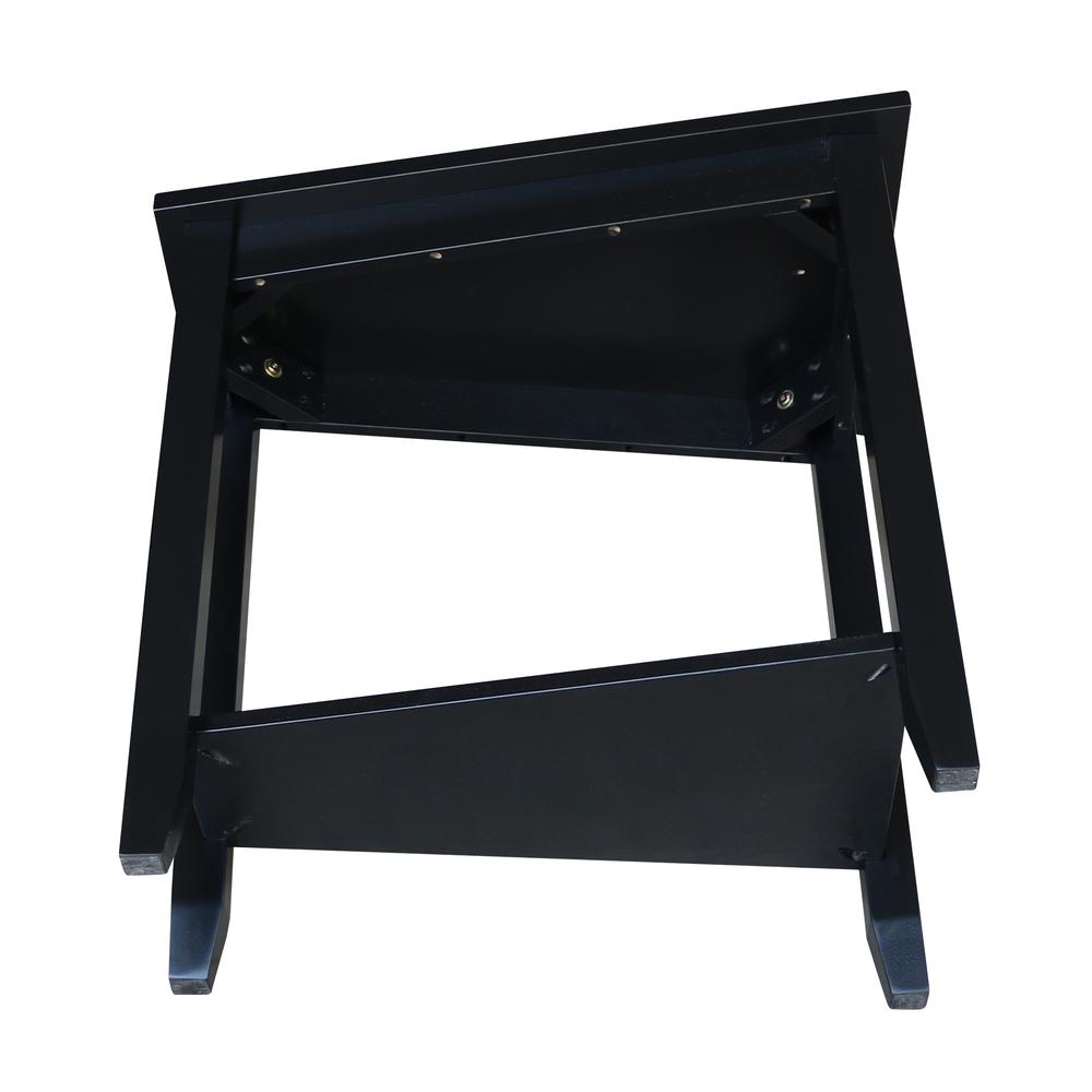 Keystone Accent Table, Black. Picture 6