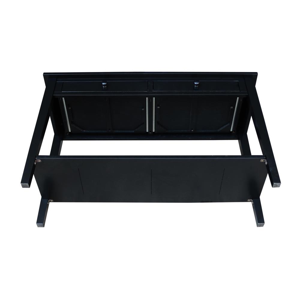 Spencer Console-Server Table in Black. Picture 10