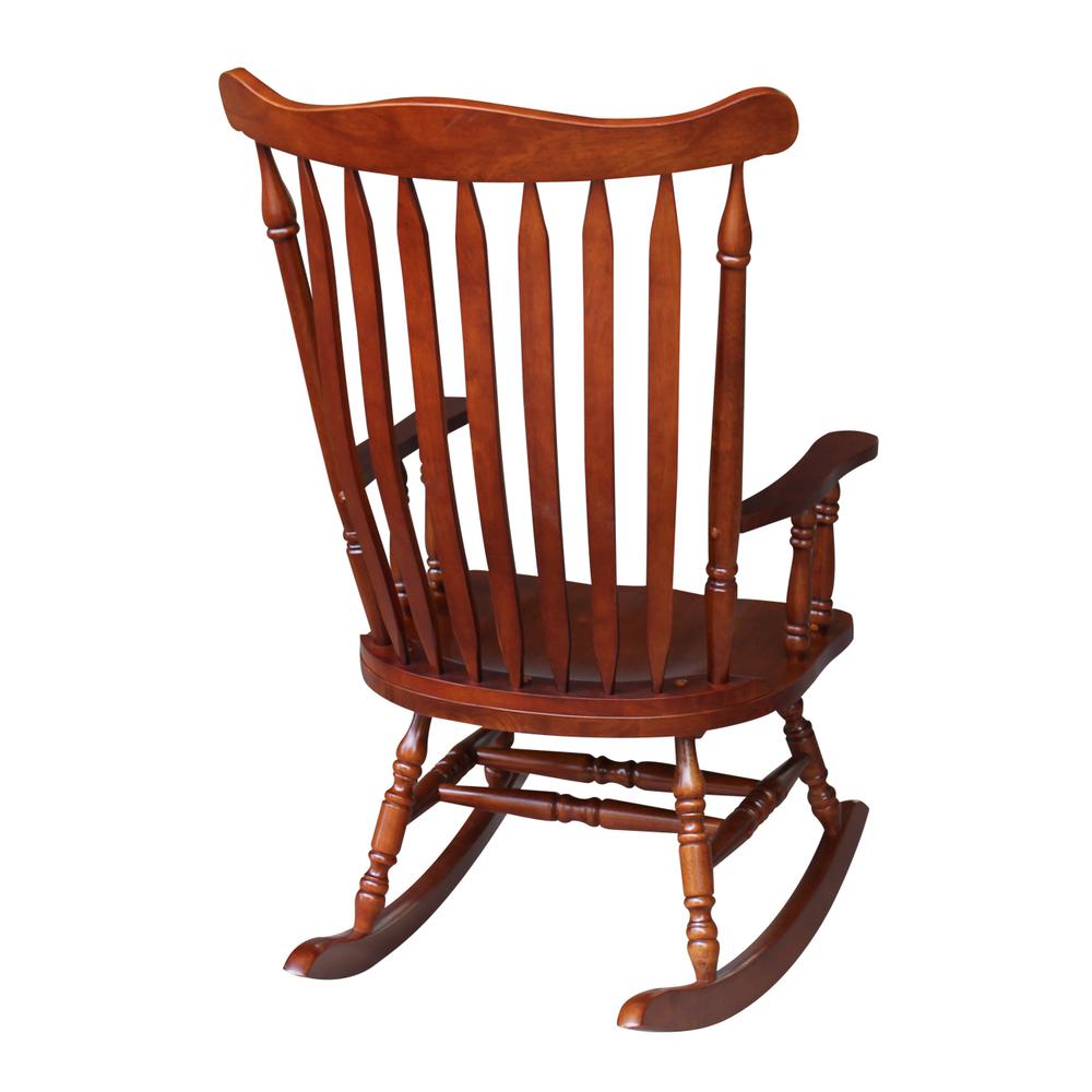 Solid Wood Rocker , Cherry. The main picture.