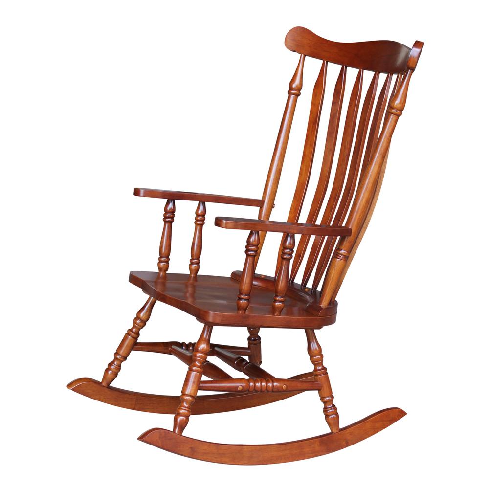 Solid Wood Rocker , Cherry. Picture 6