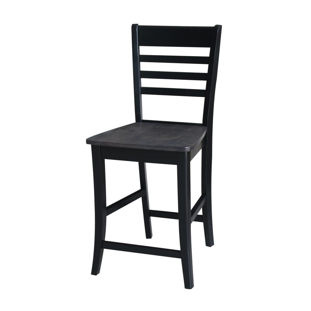 Cosmo Counter height Stool - 24" Seat Height , Coal. The main picture.