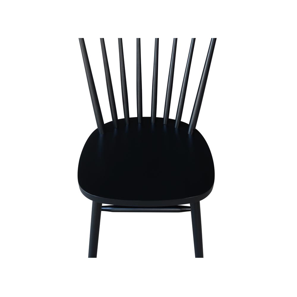 Copenhagen Chair - With Plain Legs, Black. Picture 9