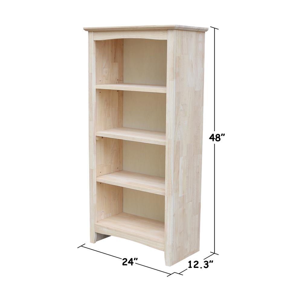 Shaker Bookcase - 48 in H. Picture 7