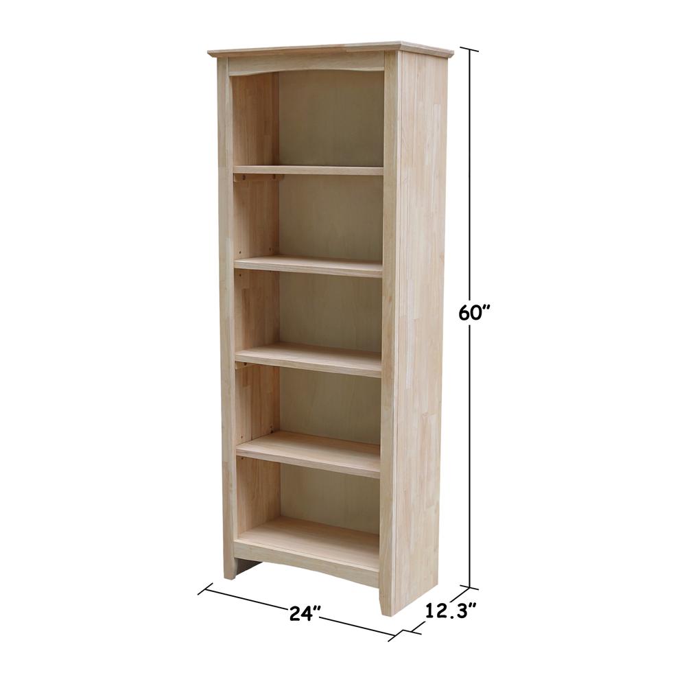 Shaker Bookcase - 60 in H. Picture 7