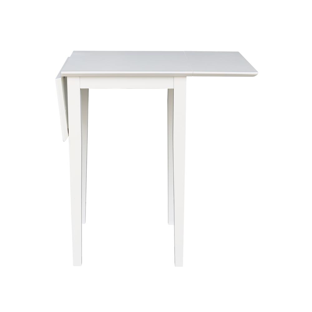 Small Dropleaf Table, White. Picture 2