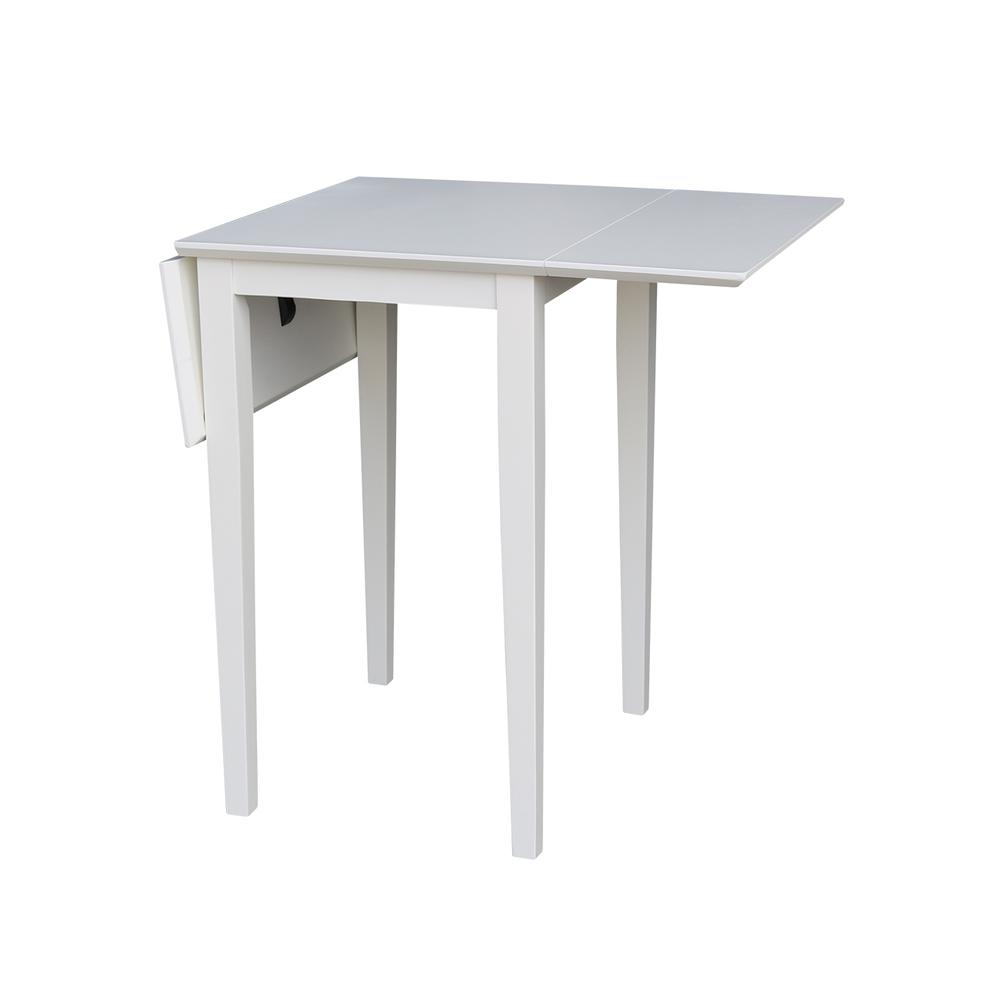 Small Dropleaf Table, White. Picture 5