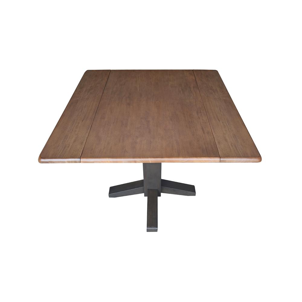 36" Square Dual drop leaf dining table. Picture 6