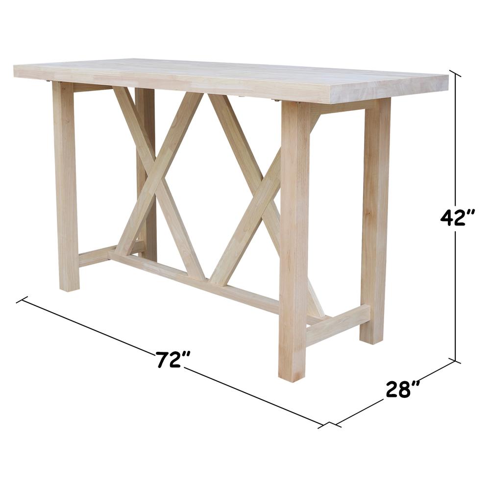 Bar Height Table - For Stools With 30 in. Seat Height. Picture 7