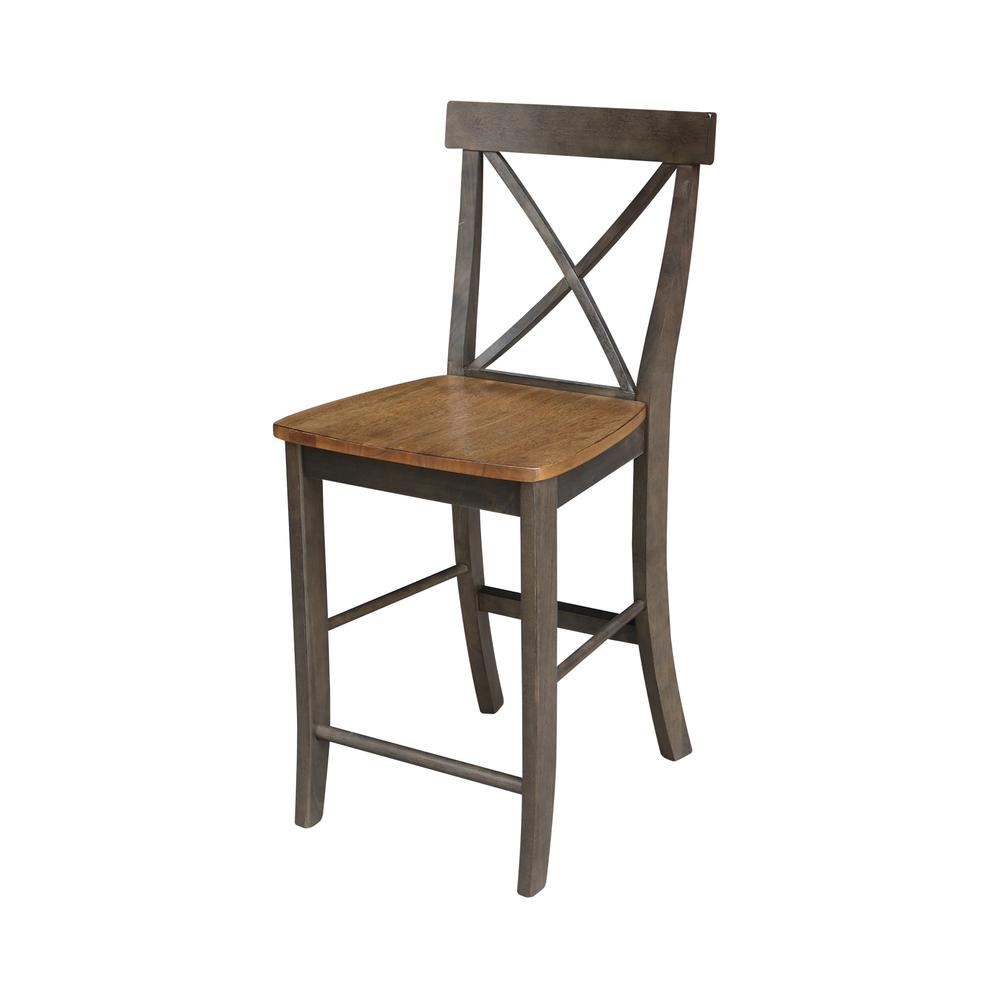 X-Back Counterheight Stool - 24" Seat Height. Picture 1