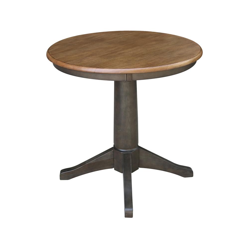 30" Round Top Pedestal Table - 29.9"H. Picture 3