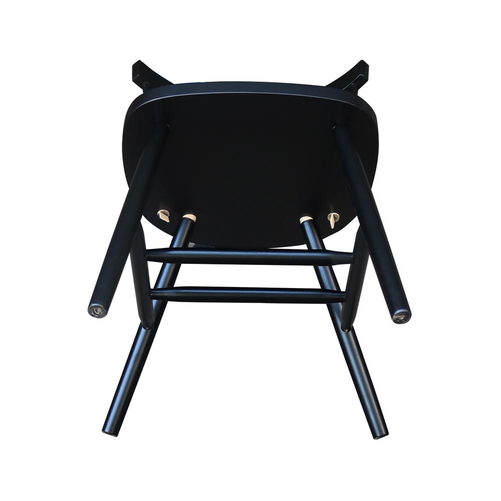 Copenhagen Chair - With Plain Legs, Black. Picture 8