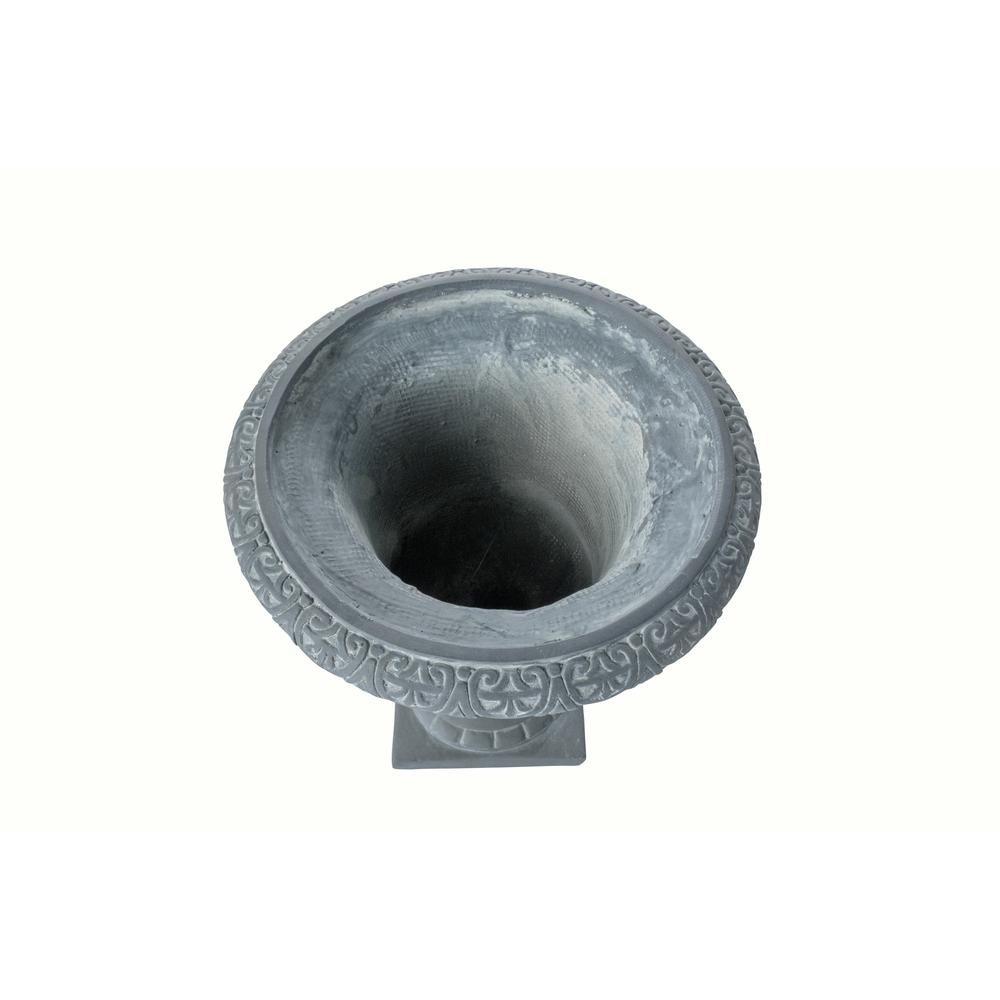 Fiberstone Hanover Urn w/ drain hole and plug. Picture 2