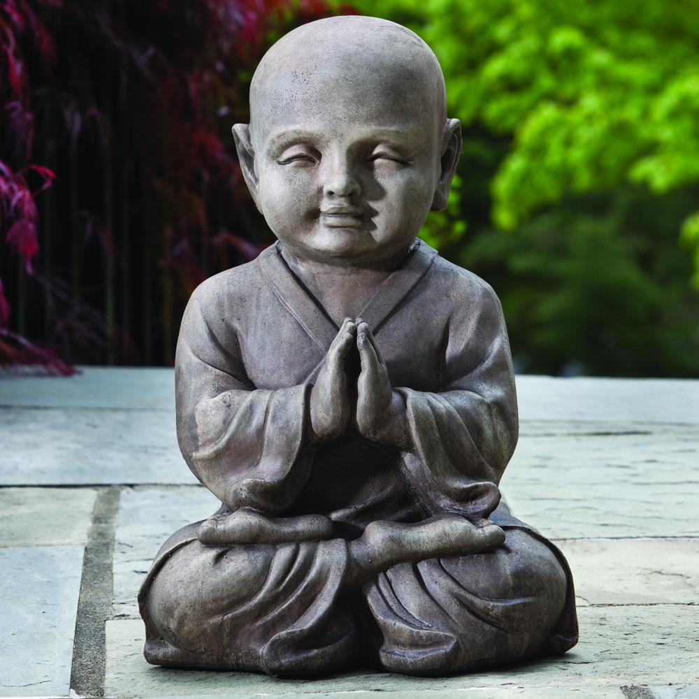 Praying Buddha Garden Statue. Picture 5