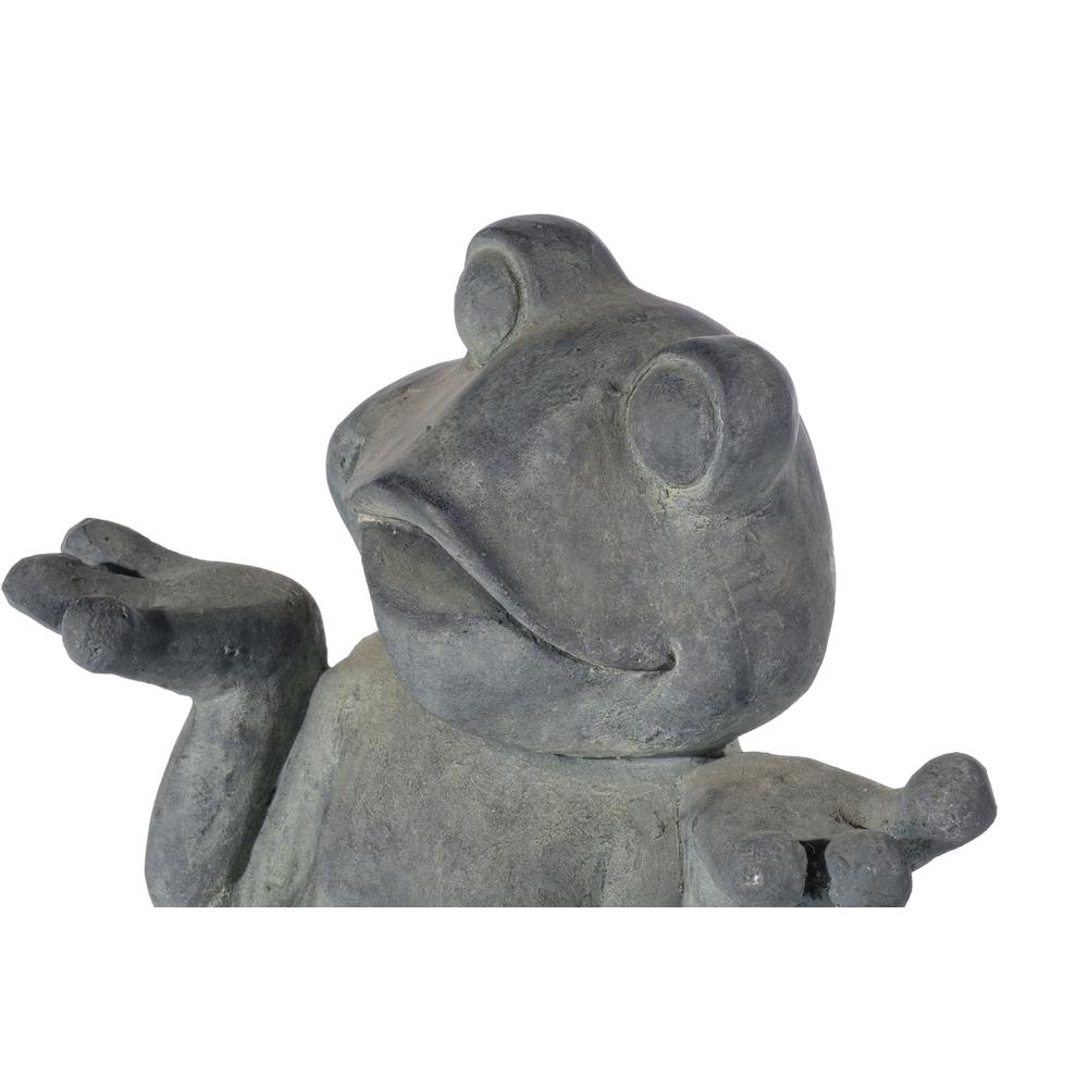 Care-Free Frog Garden Statue. Picture 1