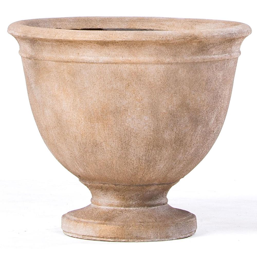 Delfina Large Urn, Tallow Finish. Picture 1